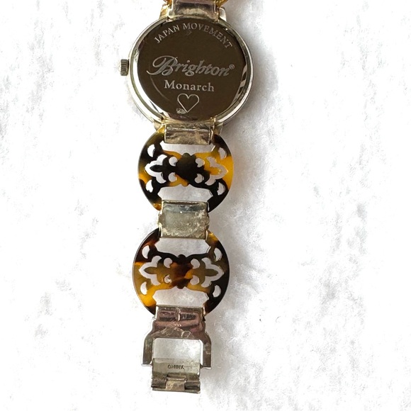Brighton Monarch Tortoise Shell Watch - Picture 8 of 9